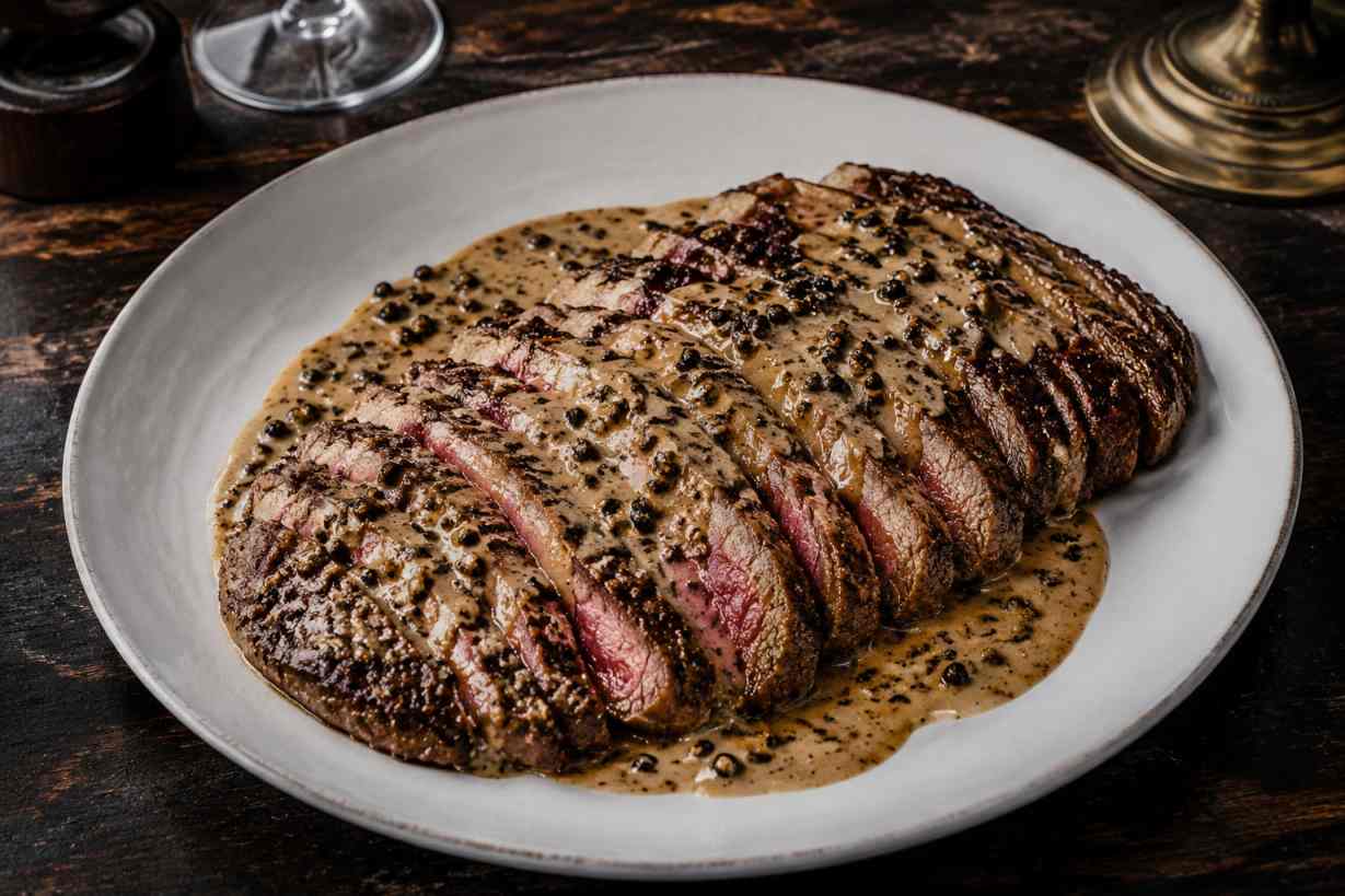 Steak au poivre