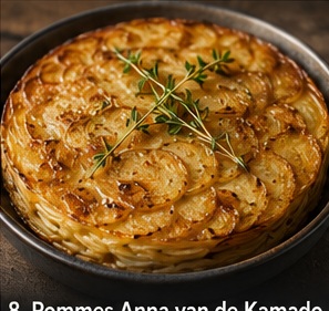 Pommes Anna van de kamado