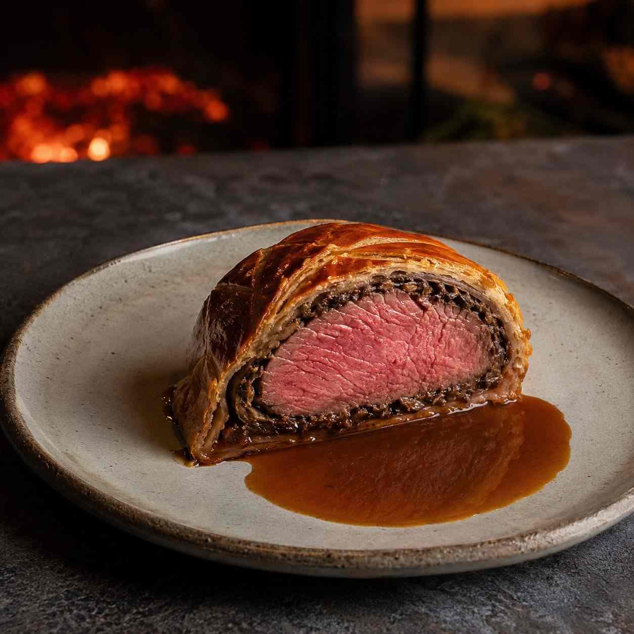 Beef Wellington van de kamado